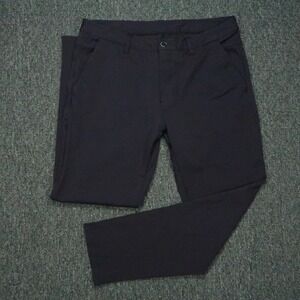 BYLT‎ Pants Mens Extra Large Blue Slim Fit Everyday Chino Stretch Zip Pocket
